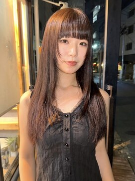 シティ(sity.) 天神 ボブ 顔まわりレイヤーカット ブリーチなしカラー