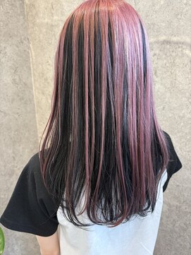 アリアヘアー(Aria hair) 【アンブレラカラー】【ピンクカラー】