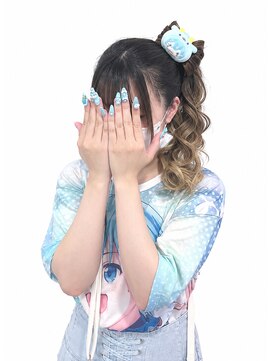 セットサロン ココ リボンサイドポニー