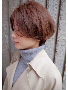 ミンナノポリシー(MIN NANO//POLICY) 美シルエット 大人ナチュラルショートボブ【学芸大学 SORA】