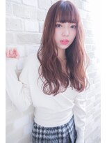 エルサフィロ キタハマ(el zafiro kitahama) 【el zafiro kitahama】ふんわり ピンク ウェーブ