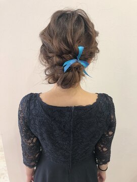 ヘアーサロン シム(hair salon Cime) ふわふわシニヨン【Cime】