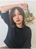 お顔周りで揺れるソフトウルフ♪