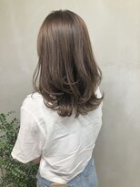 ジーナ 梅田(Zina)&nbsp;女性の【前髪 /ココアブラウン/大人かわいい/フリンジウェーブ】