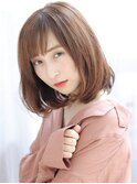 「磯野真由美」艶髪セミディカール