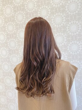 ミネヘアアンドメイク高知店 アプリコットカラー
