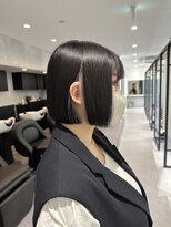 ペレ 栄店(PELE)&nbsp;イヤリングカラー×ミニボブ☆