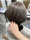 白髪ぼかしハイライトイルミナカラー池袋