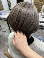 白髪ぼかしハイライトイルミナカラー池袋