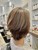 リアン バイ トルシュ ヘアワークス(Riant by TORChe hair works) ドライカット×レイヤースタイル×ハイライト