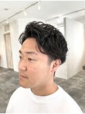 Roi.【ロイ】刈り上げツーブロック無造作×メンズショート