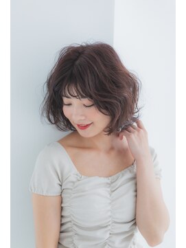 ラエティティア ロコ 刈谷店(Laetitia loco) 超高濃度水素デジタルパーマ 大人ガーリーボブ