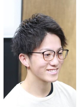 メンズジョイ(Men's joy) 束感アップバングショート