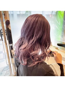 アース 錦糸町店(HAIR&MAKE EARTH) ヴァイオレットピンク