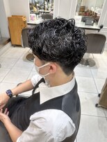 ネオリーブギンザ 銀座店(Neolive GINZA)&nbsp;短髪ハードパーマ【銀座】鶴岡