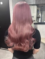 ロウル 渋谷(LOWRL)&nbsp;ピンクラベンダー/ケアブリーチ/ダブルカラー