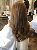 ハイライトレイヤーカットダブルカラーイルミナカラー縮毛矯正