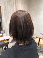 エヌアンドエー 杉戸高野台店(N&A)&nbsp;大人可愛いくびレイヤー外ハネレイヤーカット 髪質改善カラー