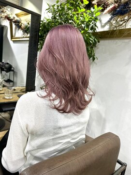 アルカナ 原宿表参道(ARCANA) ミルクティーピンク ピンクベージュ ホワイトピンク レイヤー