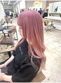 ハイトーン/ペールピンク/サーモンピンク/ケアブリーチ