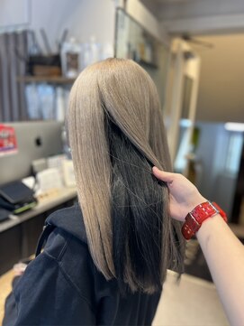 ヴァイス 渋谷店(VAICE) 《インナーカラー》ベージュ×ブラック