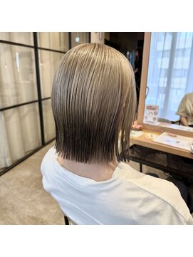 ヘアーエスクールステラ(hair S.COEUR stella) デザインカラー/ヘイリーボブ