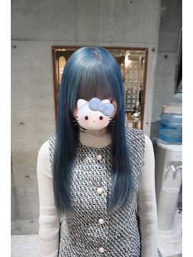 シィーム(cime) 水色カラー