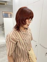 エンドリンク(endlink)&nbsp;ボブデジタルパーマウルフカット小顔ワンレンレイヤーカット