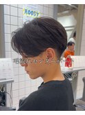 毛流れセンターパート