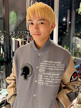 ダブ ムート(DaB MUUT) メンズカット×抜きっぱなしブリーチ