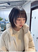 レイヤーボブ/くびれボブ/顔まわりレイヤー
