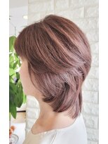 松本平太郎美容室 国立店&nbsp;ウルフ系レイヤー×イノアカラー