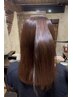 《Calbari髪質改善》カット+縮毛矯正+トリートメント★ ￥19580