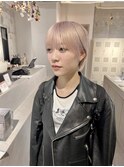 ほんのりピンクなピンクホワイトカラー【山本】