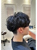 メンズパーマで毎日のセットがすごく楽になります♪