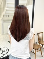 エブリ(evri) 「evri」ロングレイヤー レイヤーカット ピンクブラウン