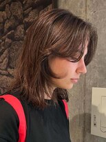 ナヌーク シブヤ(nanuk shibuya)&nbsp;顔まわりレイヤー・顔まわりパーマ・透明感カラー