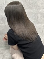 ルイス(L'wis)&nbsp;アイスグレージュ学割U24ケアブリーチ10代20代30代渋谷前髪眉毛