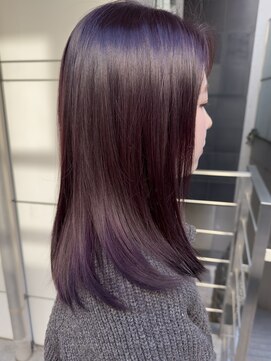 ティエラ 原宿 表参道(Tierra) 〈Tierra毛利仁美〉暗髪でもモーブピンクでオシャレに