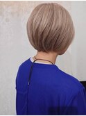 丸みショートボブ/fox.hair