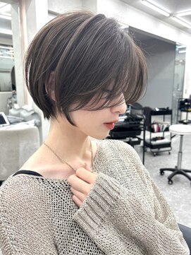 アスター 天神大名店(Aster) ココアグレージュショートボブ/ヘイリーボブ/天神