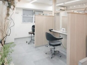 アンジュール 鹿児島中央店(UNJOUR.)の写真/【半個室★駐車場あり】全席半個室の完全マンツーマンサロン◎人気の髪質改善専門店の4店舗目♪