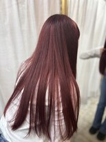 ユニーク(UniQ) pinkred×髪質改善トリートメント