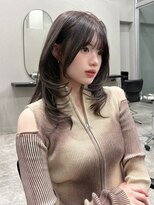 シーク 天神(SEEK)&nbsp;松尾菫菜/レイヤーカット/ハッシュカット/韓国ヘア