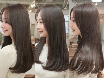 アフィー(A.F.Y.)の写真/気になる白髪もダメージを抑えながらしっかりカバー◎[ときわ台/板橋/髪質改善/縮毛矯正/美髪]