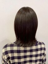 ルカリエ(LUCA:Rie)&nbsp;切りっぱなしボブ×ダークグレー