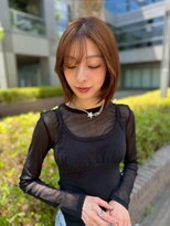 レッドネオ エビス(Redneo ebisu)&nbsp;前髪ありの柔らかいナチュラルレイヤーボブ