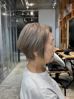 アルトル 池袋2nd(altru) ◇大人40代50代60代ショートボブ丸みショート白髪ぼかし