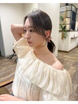 サク(Sac.)&nbsp;顔周りカット×前髪カット×透明感カラーSac.栃木優佑