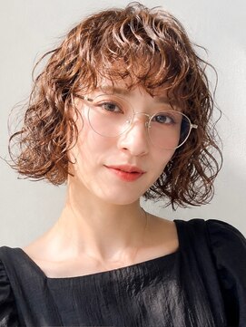 ラレイ ハラジュク(Lalei harajuku) 原宿レイヤーボブ大人ボブパーマスパイラルパーマ20代30代40代